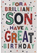 For A Brilliant Son Have A Great Birthday